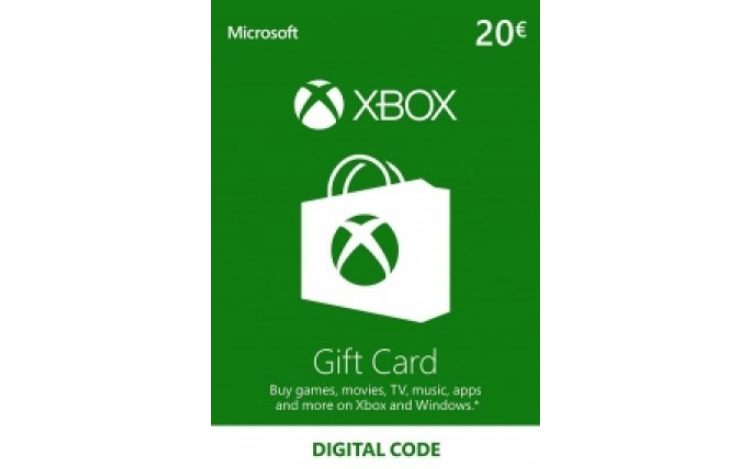 Xbox Live 20 Euro Gift Card | Netodeal