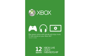 Xbox Live Gold 12 Month Subscription (Brazil Region)