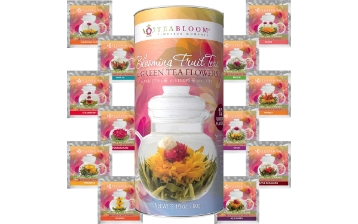 Gift Set of 12 Fruit Flowering Tea Blossoms