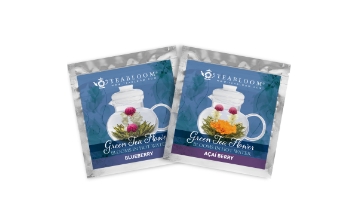 Blueberry & Acai Blooming Tea Flowers - Set of Two